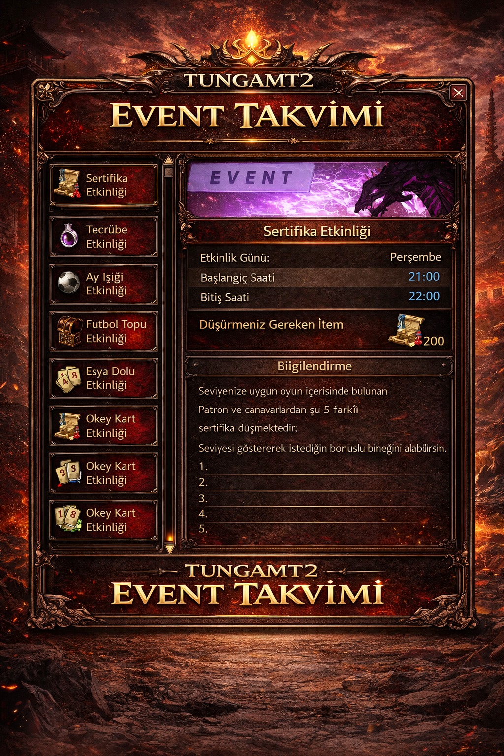 Eski Seviye Görevleri